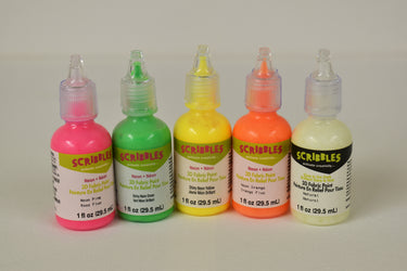 Scribbles UV Blacklight Reactive Fabric Paint